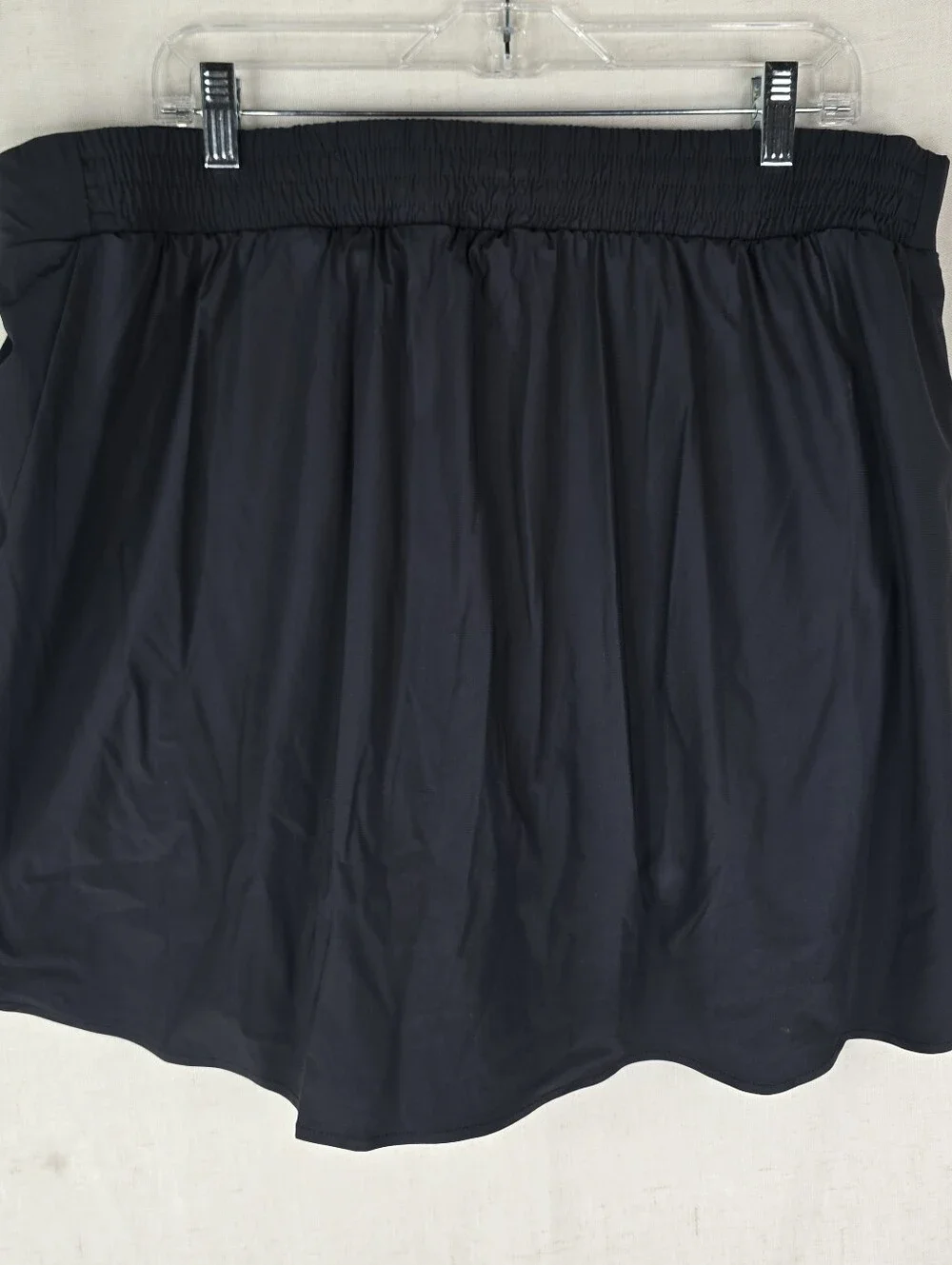 All On Motion Womens XXL Black Athletic Skort Tennis Golf Skirt